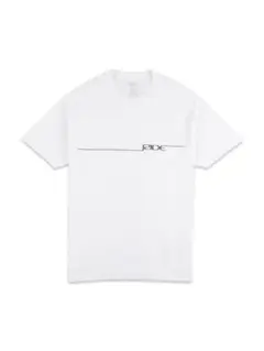RIDE ZERO LOGO TEE WHITE