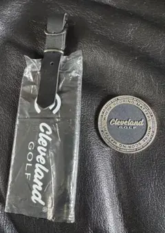 ノベルティ　Cleveland Golf ゴルフマーカーとタグセット