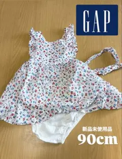 ！！期間限定特価！！【新品未使用品】GAP ワンピース 90cm おまけ付き