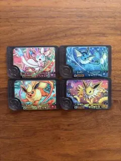 最安値　ポケモンフレンダ　ワンダーピック　ブイズ　4枚セット