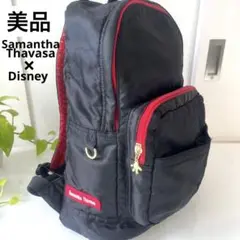 【美品】サマンサタバサ　ディズニー　コラボ　リュック　ミニーマウス　Disney