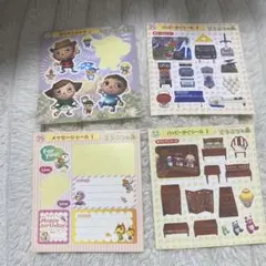 どうぶつの森 ステッカーセット　シール　まとめ売り　平成　レア