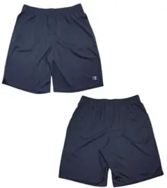L新品ネイビー紺チャンピオンCHAMPIONトレーニングショーツハーフパンツ