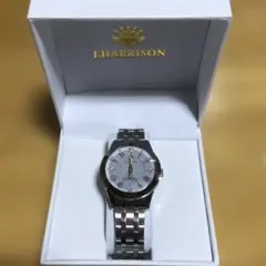 ＪHARRISON天然ダイヤモンドソーラー電波時計 レディース　新品未使用