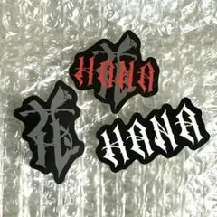 HANA ステッカー3種セット