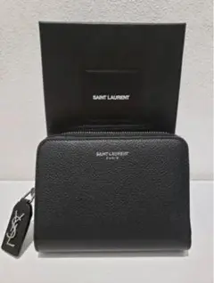SAINT LAURENT サンローラン 二つ折り ミニウォレット