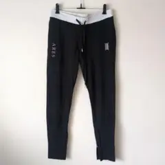 ARES アレス トレーニングスウェットパンツ 　ブラック　Ｓ