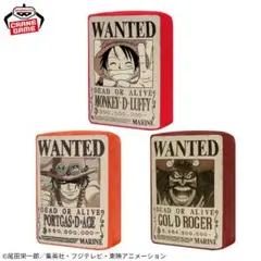 ワンピース Wanted ポスター 手配書ぬいぐるみ2つセット