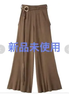 【新品未使用】ETRE TOKYO コットンリネンニットパンツ