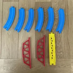 プラレール　レールと橋のセット