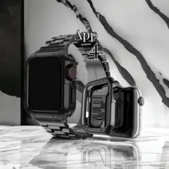 38mm カバーベルト2点セット アップルウォッチカバー メンズ