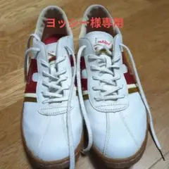 möbus US ホワイト/レッド スニーカー