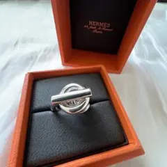 エルメス HERMES クロワゼット 48 GM リング 指輪 レディース 品薄