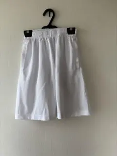ホワイト ハーフパンツ SS 150ぐらい