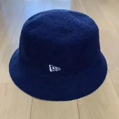 New Era ネイビー バケットハット
