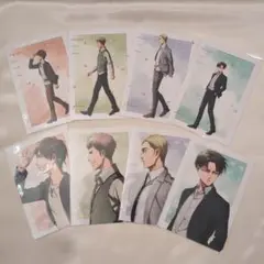 【進撃の巨人】描き下ろし　歩み·水彩風ver.トレーディングブロマイド