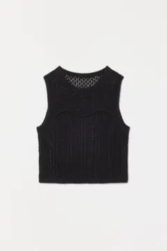 BUSTIE LINE SLEEVELESS KNIT Eaphi
