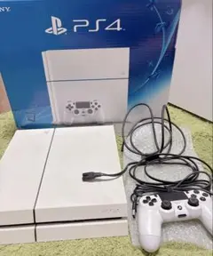 PS4 Glacier White 500GB 本体 コントローラー付き