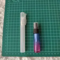 【新品未使用・開封済】小型スプレーボトル クリア グラデーション