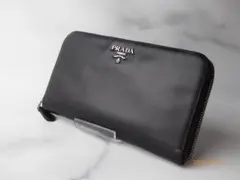 PRADA プラダ サフィアーノ ラウンドジップ長財布
