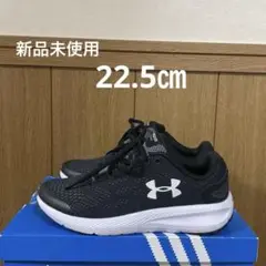 22.5㎝ UNDER ARMOUR スニーカー BLACK