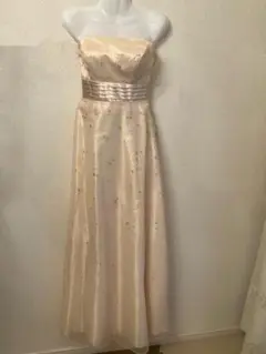 演奏会エメ シャンパンカラー ロングドレス