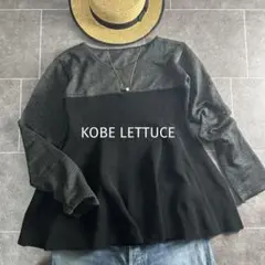 美品⭐︎コウベレタス　シアー　切り替えチュニック