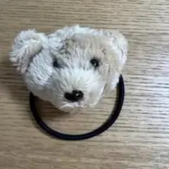 クマの顔 ヘアゴム