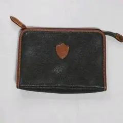 STRANUOVO レザー バッグ ネイビー 42×32×5cm 新品未使用。 グッシオ ウォーモ GUSCIO UOMO レザータッチ 横型トートバッグ
