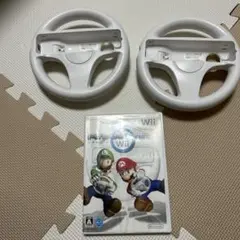 マリオカート Wii パッケージ版 + ホイール2個
