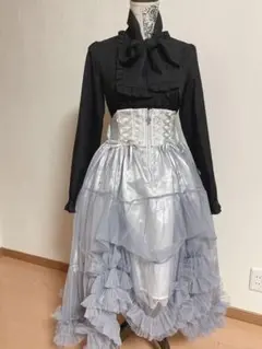 MR corset チュール ロングスカート