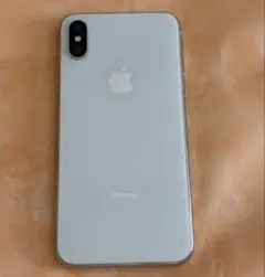 iPhoneX シルバー 64GB SIMフリー 本体のみ 初期化済