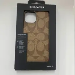 【新品未開封】COACH iPhoneケース iPhone15 ブランド