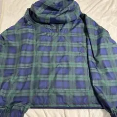 ナイロンリバーシブルアノラックショートパーカー