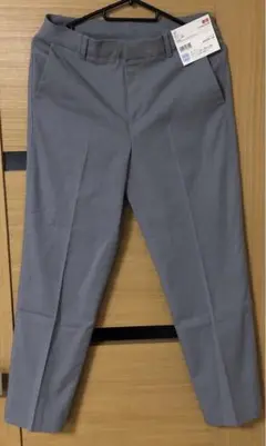 UNIQLO レディース グレー 404661 ドライストレッチクロップドパンツ