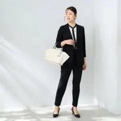 AOKI アオキ　パジャマスーツRENU 七分　セットアップ　オフィカジ
