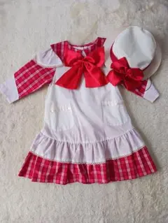 ハンドメイド　ワンピース　95cm 明日のナージャ　衣装　コスプレ 明日のナージャコスプレ