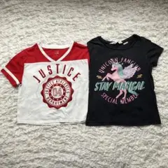 Tシャツ セット H&M Justice 120㎝