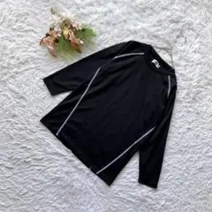 ✨良品✨ (M) ウォーキングウェア クルーネック ストレッチ ジム アウトドア