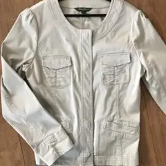 エディーバウアー　ノーカラージャケット