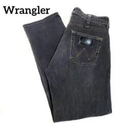 ラングラー Wrangler ストレッチ ブラックデニムパンツ W31
