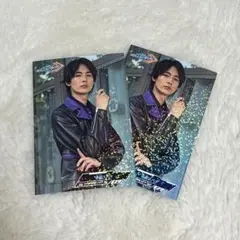 仮面ライダーガッチャード　ブロマイドコレクション2枚組 黒鋼スパナ