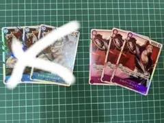 ワンピースカード/SR6枚セット/シルバーズ・レイリー/エドワード・ニューゲート