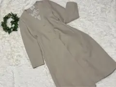 【売切御免】IENA LA BOUCLE モッサー フレアコート イエナ S