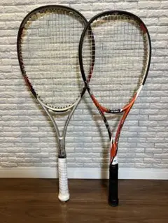 ◎YONEX LASERUSH 1Su0026MP800軟式テニスラケット 2本セット