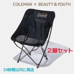 ビューティ&ユース ユナイテッドアローズ 別注コールマン ヒーリングチェア 2脚