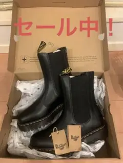 【新品未使用 箱有】バックジップ ドクターマーチン サイドゴアブーツ
