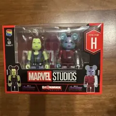 マーベル　ハッピーくじ　ベアブリック　ペアボックス賞　H