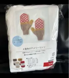 ハマナカ毛糸アメリー手袋キット新品