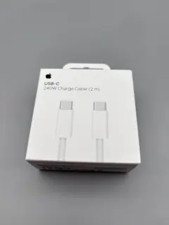 純正充電器 240W USB-C充電ケーブル 2m 編み込み式 新品 アップル